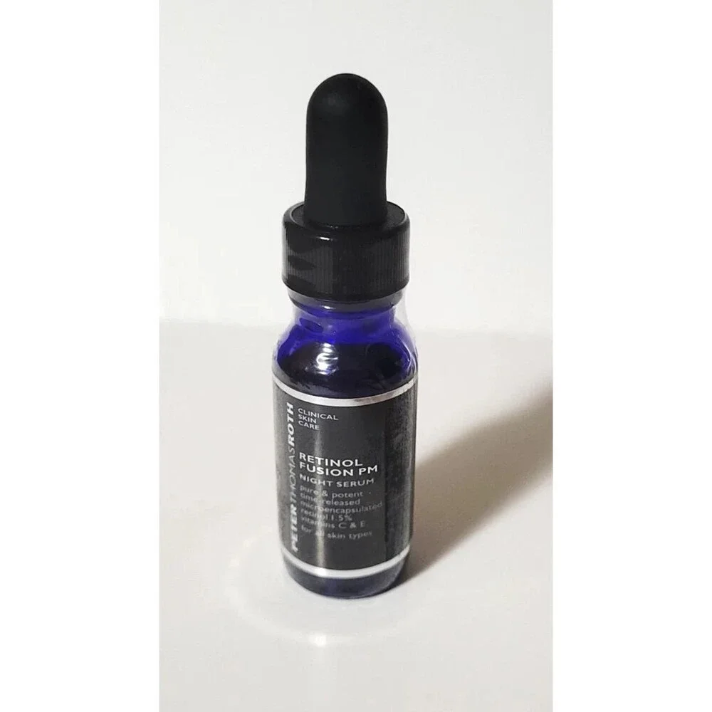 Peter Thomas Roth RETINOL FUSION PM NIGHT SERUM Anti Aging 0.4 fl oz NEW
